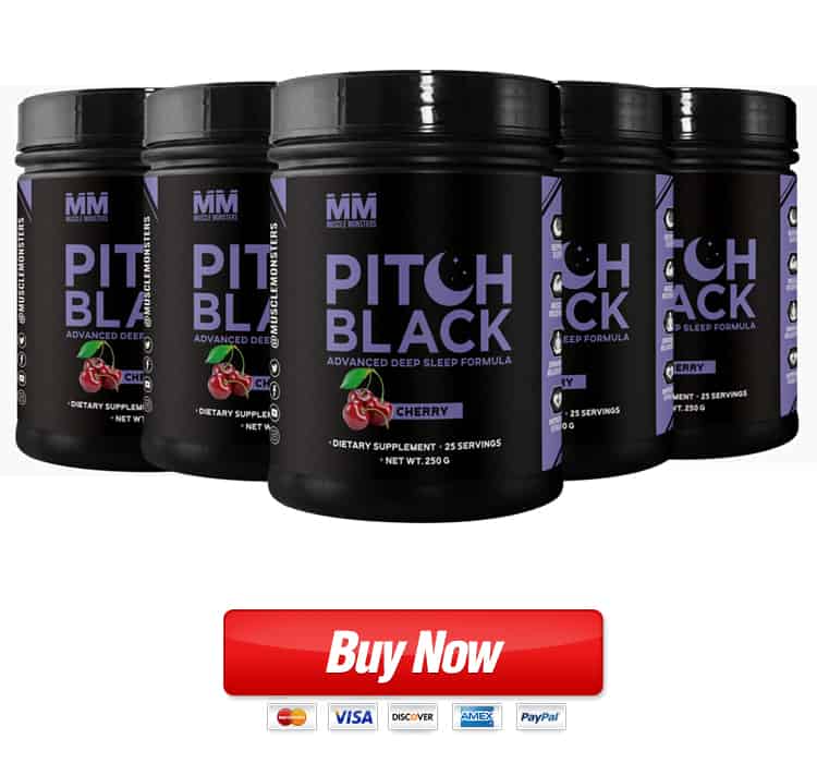 Pitch Black - Advanced Deep Sleep Formula pricing